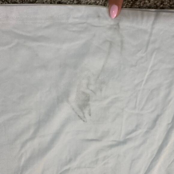 PURE Men's Red and Black Pure ATL Logo Diamond Tee Size M In White - Picture 8 of 14